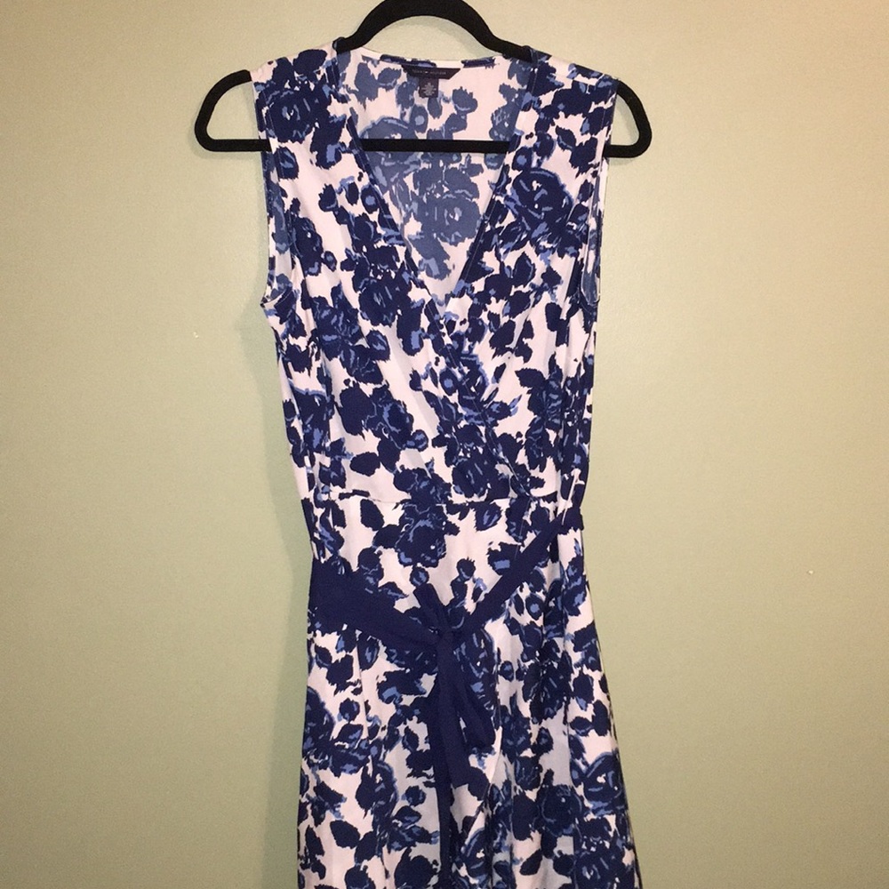 Blue Floral Dress